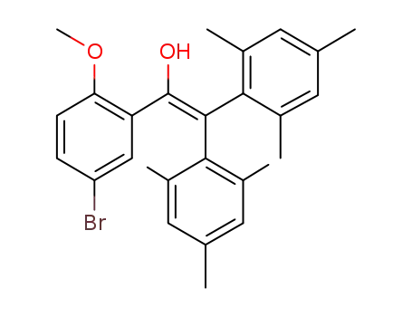 1-(5-bromo-2-methoxyphenyl)-2,2-dimesitylethenol