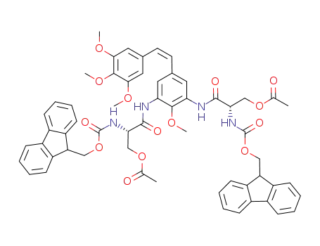 C<sub>58</sub>H<sub>56</sub>N<sub>4</sub>O<sub>14</sub>