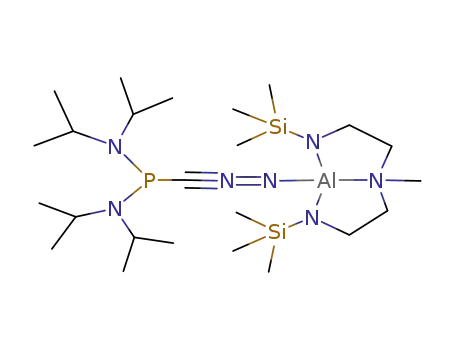 ((C<sub>3</sub>H<sub>7</sub>)2N)2PCNNAl(C<sub>11</sub>H<sub>29</sub>N<sub>3</sub>Si<sub>2</sub>)