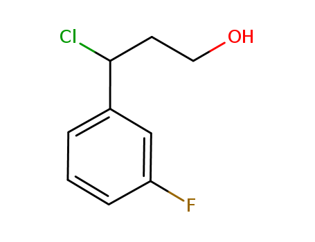 Benzenepropanol, g-chloro-3-fluoro-