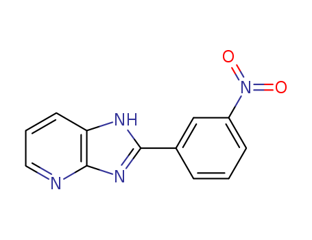 2-(3-Nitrophenyl)-1H-imidazo(4,5-b)pyridine