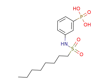 3-(n-octylsulfonamido)phenylphosphonic acid