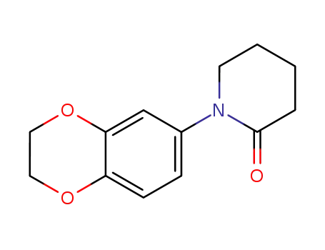 2-Piperidinone,  1-(2,3-dihydro-1,4-benzodioxin-6-yl)-