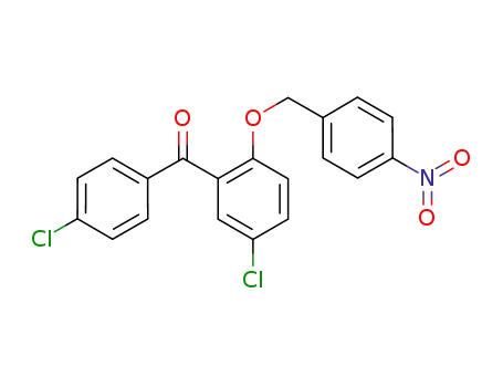 [5-chloro-2-(4-nitro-benzyloxy)-phenyl] (4-chloro-phenyl) methanone