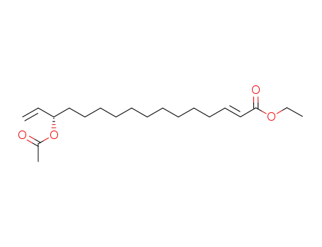(S,E)-ethyl 14-acetoxyhexadeca-2,15-dienoate