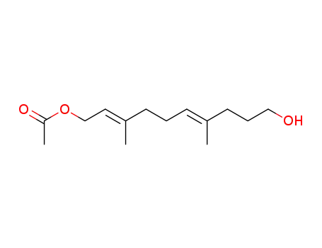 2,6-Decadiene-1,10-diol, 3,7-dimethyl-, 1-acetate, (2E,6E)-