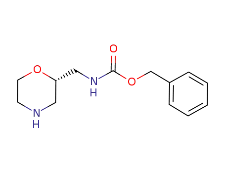 Molecular Structure of 1174913-73-5 ((S)-2-N-Cbz-aminomethylmorpholine)