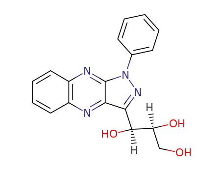 3-(L-threo-glycerol-1-yl)-1-phenyl-pyrazolo[3,4-b]quinoxaline