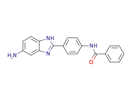 Molecular Structure of 1027155-76-5 (N-[4-(5-AMinobenziMidazol-2-yl)phenyl]benzaMide)