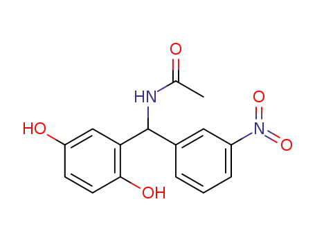 N-[(2,5-디히드록시-페닐)-(3-니트로-페닐)-메틸]-아세트아미드