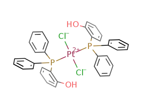 trans-dichlorobis[2-(hydroxyphenyl)diphenylphosphine]platinum(II)