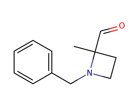 N-benzyl-2-methyl-2-formylazetidine