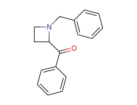 Molecular Structure of 1198423-22-1 (N-benzyl-2-benzoylazetidine)