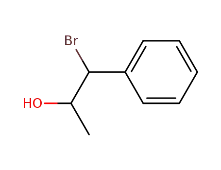 Molecular Structure of 100696-12-6 (Benzeneethanol, b-bromo-a-methyl-)