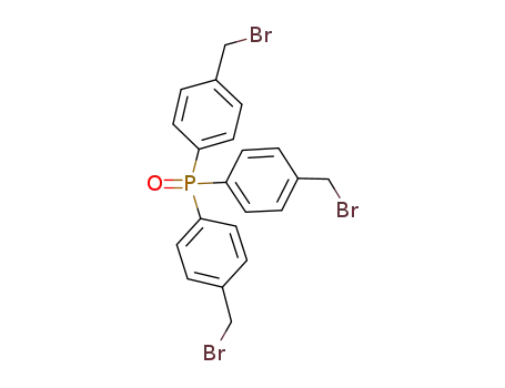 Molecular Structure of 1107651-69-3 (tri(p-bromomethylphenyl)phosphane oxide)