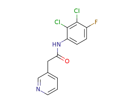 N-(2,3-dichloro-4-fluorophenyl)-2-pyridin-3-ylacetamide