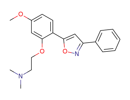2-(5-methoxy-2-(3-phenylisoxazol-5-yl)phenoxy)-N,N-dimethylethanamine