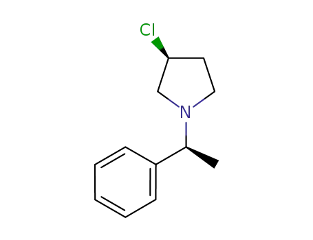 (3S)-3-chloro-1-[(1S)-1-phenylethyl]pyrrolidine