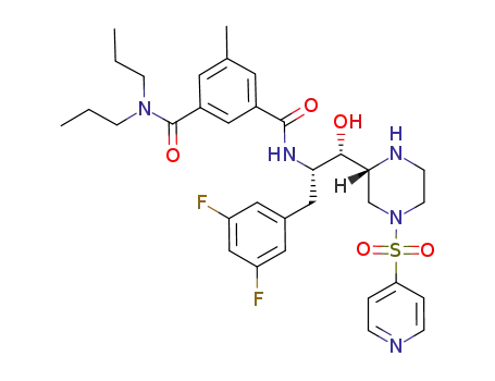 C<sub>33</sub>H<sub>41</sub>F<sub>2</sub>N<sub>5</sub>O<sub>5</sub>S