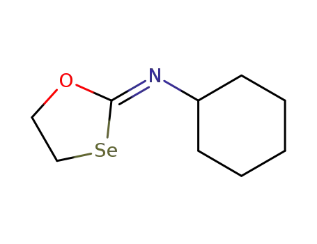 Molecular Structure of 1133106-81-6 (2-cyclohexylimino-1,3-oxaselenolane)