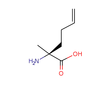 Molecular Structure of 1932326-29-8 ((R)- 2-(3'-butenyl) alanine)