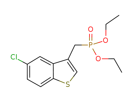 Diethyl [(5-chloro-1-benzothiophen-3-yl)methyl]phosphonate 862094-14-2