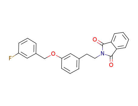 2-{2-[3-(3-fluorobenzyloxy)phenyl]ethyl}isoindole-1,3-dione