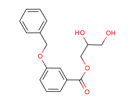 Benzoic acid, 3-(phenylmethoxy)-, 2,3-dihydroxypropyl ester