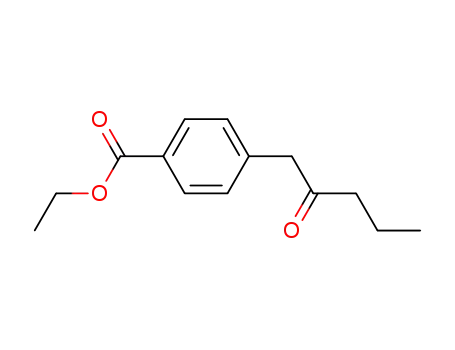 ethyl 4-(2-oxopentyl)benzoate
