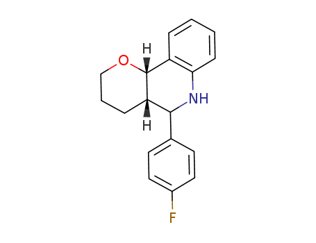 5-(4-fluorophenyl)-3,4,4a,5,6,10b-hexahydro-2H-pyrano[3,2-c]quinoline