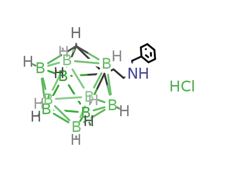 1-[(benzylamino)ethyl]-o-carborane hydrochloride