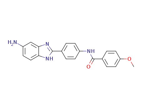 <i>N</i>-[4-(5-amino-1<i>H</i>-benzoimidazol-2-yl)-phenyl]-4-methoxy-benzamide