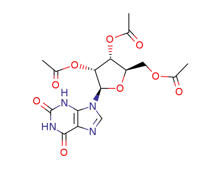 Molecular Structure of 61444-45-9 (2,6-Dihydro-9-(2’,3’,5’-tri-O-acetyl--D-ribofuranosyl)purine)