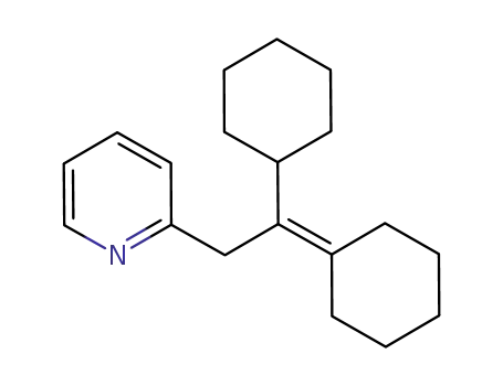 2-(2-cyclohexyl-2-cyclohexylideneethyl)pyridine