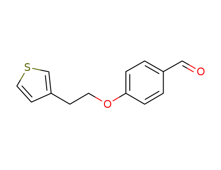 4-(2-(thiophen-3-yl)ethoxy)benzaldehyde