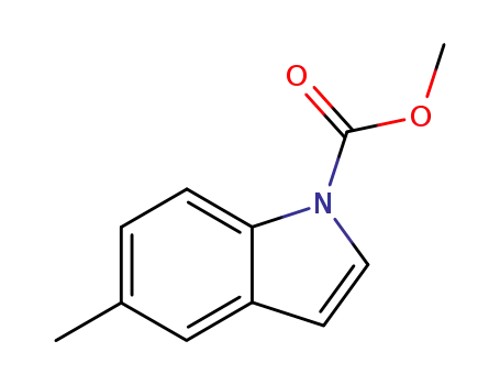 1H-인돌-1-카르복실산, 5-메틸-, 메틸 에스테르