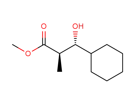 (-)-methyl (2R,3R)-3-cyclohexyl-3-hydroxy-2-methylpropionate