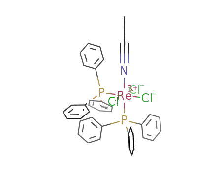 [ReCl<sub>3</sub>(CH<sub>3</sub>CN)(P(C<sub>6</sub>H<sub>5</sub>)3)2]