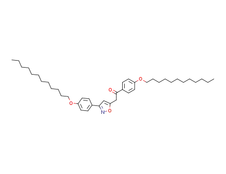 1-(4-(dodecyloxy)phenyl)-2-(3-(4-(dodecyloxy)phenyl)-isoxazol-5-yl)ethanone