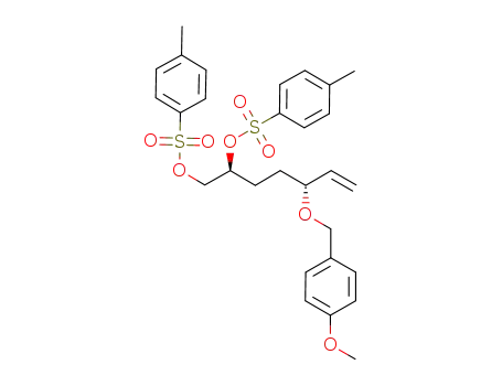 C<sub>29</sub>H<sub>34</sub>O<sub>8</sub>S<sub>2</sub>