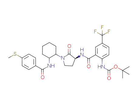 Molecular Structure of 746666-66-0 (C<sub>31</sub>H<sub>37</sub>F<sub>3</sub>N<sub>4</sub>O<sub>5</sub>S)