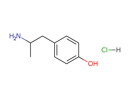 1-(4-hydroxyphenyl)propan-2-ammonium chloride