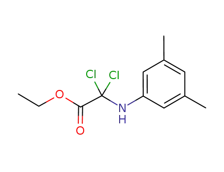 Acetic acid, dichloro[(3,5-dimethylphenyl)amino]-, ethyl ester