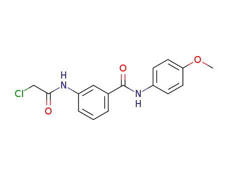 3-(2-chloro-acetylamino)-N-(4-methoxy-phenyl)-benzamide