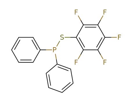 (SC<sub>6</sub>F<sub>5</sub>)P(C<sub>6</sub>H<sub>5</sub>)2