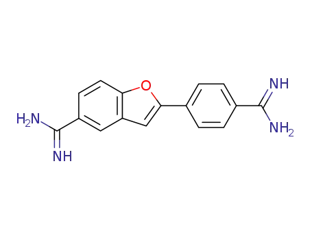 2-(4-아미디노페닐)-1-벤조푸란-5-카르복스아미딘