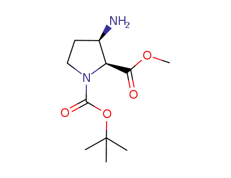 1-tert-butyl 2-methyl 3-aminopyrrolidine-1,2-dicarboxylate