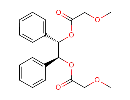 Molecular Structure of 1105044-26-5 ((1S,2S)-1,2-diphenylethane-1,2-diyl bis(2-methoxyacetate))