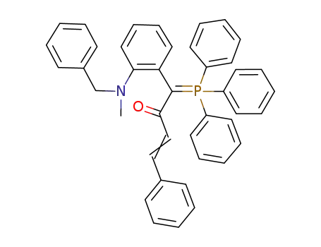 [(2-(N-methyl-N-benzylamino)phenyl)(3-phenylpropenoyl)methylidene](triphenyl)phosphorane
