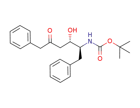 tert-butyl (2S,3S)-3-hydroxy-5-oxo-1,6-diphenylhexan-2-ylcarbamate